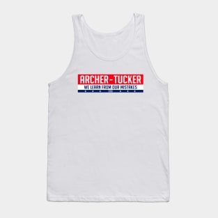 Archer 2020 Parody Campaign Sticker Tank Top